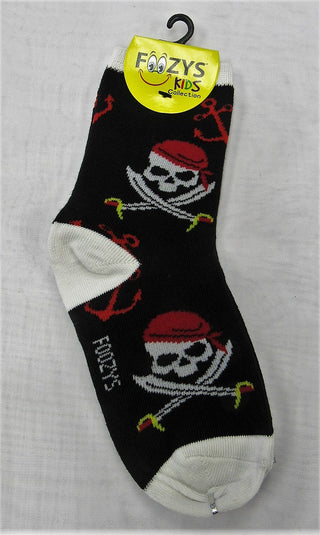 Pirate Skulls Kids Socks