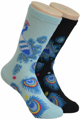 Peacock Socks