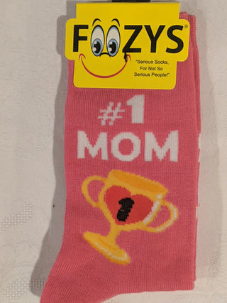 #1 Mom Socks