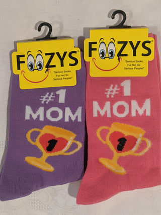 #1 Mom Socks