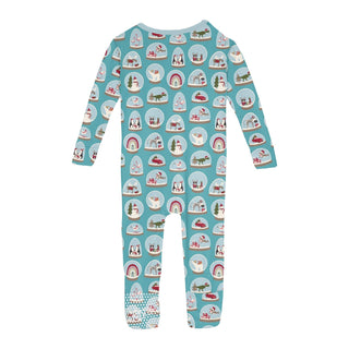 Convertible Coverall in Glacier Snow Globes