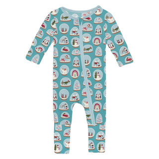 Convertible Coverall in Glacier Snow Globes