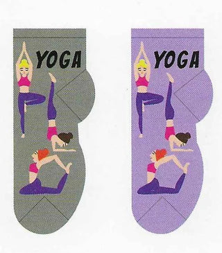 Yoga Time No Show Socks