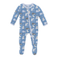 Print Footie with 2 Way Zipper: Dream Blue Hey Diddle Diddle