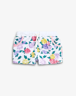 Floral Garden Majorca Shorts – Girls Floral Drawstring Shorts