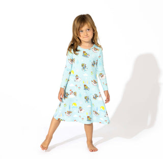 Bamboo Girls' Dress: PAW Patrol Winter