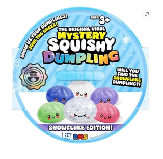 Crazy Fun RMS Mystery Squishy Dumpling – Snowflake Edition ❄️🥟