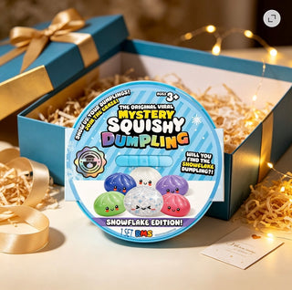 Crazy Fun RMS Mystery Squishy Dumpling – Snowflake Edition ❄️🥟