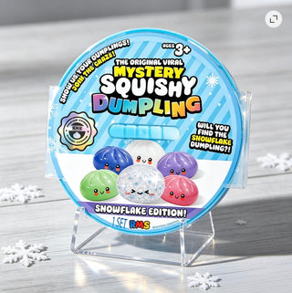 Crazy Fun RMS Mystery Squishy Dumpling – Snowflake Edition ❄️🥟
