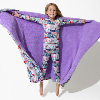 Justice League Heroines Bamboo Kids Pajamas