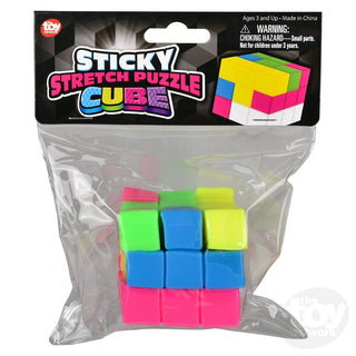 Sticky Stretch Puzzle Cube – Sensory Fidget Toy for Kids