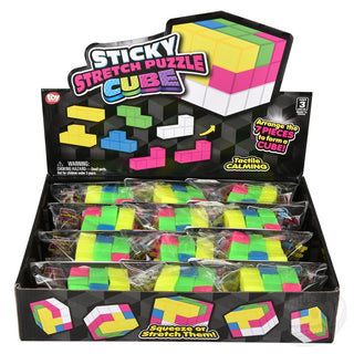 Sticky Stretch Puzzle Cube – Sensory Fidget Toy for Kids