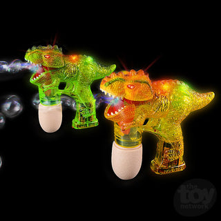 8" Light-Up T-Rex Bubble Blaster