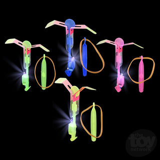 Light-Up Slingshot Dragonfly – Flying LED Launcher Toy