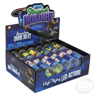 Light-Up Slingshot Dragonfly – Flying LED Launcher Toy