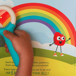 Light-Up Library Book - Alex Asks: What is the Weather?