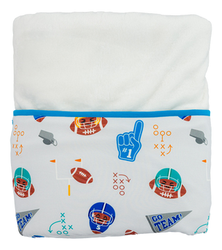 Gridiron Greats Bamboo Plush Toddler Blanket