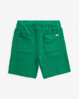 Garden Green Resort Shorts – Boys Pull-On Drawstring Shorts with Pockets