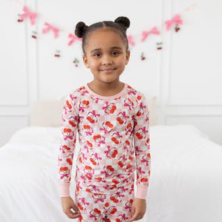 Sweet Cherry Love Long Sleeve Pajama Set