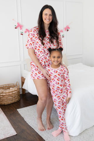 Sweet Cherry Love Women's Weekender Shorts Set