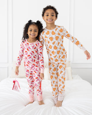 Pizza My Heart Long Sleeve Pajama Set