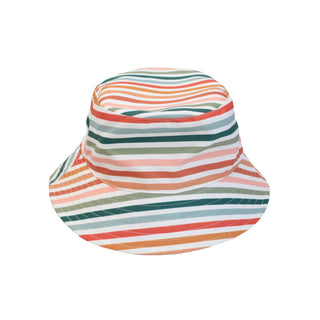Sunset Stripes Reversible Bucket Hat