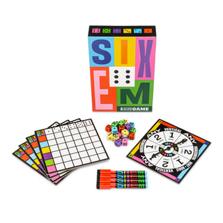 Sixem™ – Fast-Paced Dice Game of Speed, Strategy & Family Fun