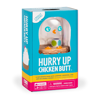 Hurry Up Chicken Butt™ – The Hilarious Fast-Paced Family Card Game for Kids, Teens & Adults