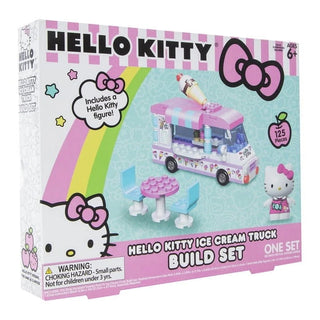 Hello Kitty Ice Cream Truck Building Block Set