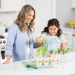 Home Grown Growing Kit | Indoor Gardening Science Kit for Kids | STEM Plant Growing Kit Ages 8+