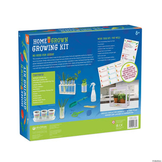 Home Grown Growing Kit | Indoor Gardening Science Kit for Kids | STEM Plant Growing Kit Ages 8+