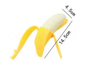 Peelable Banana Squishy – Stretchy Sensory Fidget Toy for Stress Relief, Calm & Focus 🍌