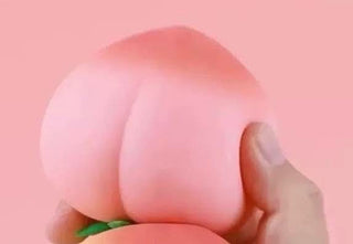 Peach Keen Squishy – Peach Sensory Fidget Toy for Stress Relief & Sensory Play