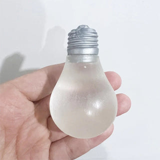 Glow-in-the-Dark Light Bulb Squishy – Slow Rise Sensory Fidget Toy for Kids, Teens & Adults