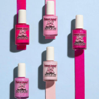 Neon Lights - Neon Hot Pink Glitter Nail Polish