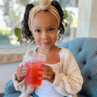 Neon Lights - Neon Hot Pink Glitter Nail Polish