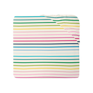 CUSTOM: Grow-with-Me Twin to Full Fitted Sheet Happy Stripe