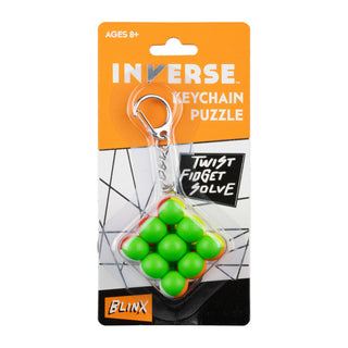 Inverse Blinx Puzzle Keychain: Twist, Solve, and Take It Anywhere