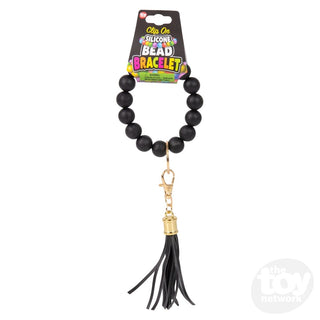 Silicone Bead Clip On Bracelet