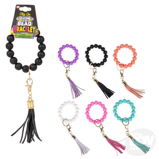 Silicone Bead Clip On Bracelet