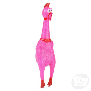 Screeching Chicken 16.5" – Squeeze & Squawk Funny Chicken Toy
