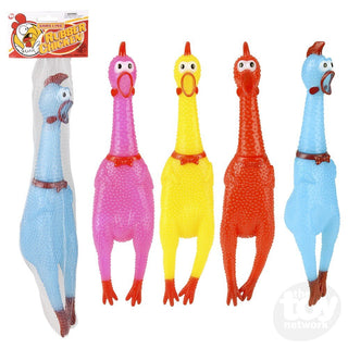 Screeching Chicken 16.5" – Squeeze & Squawk Funny Chicken Toy