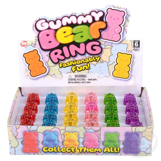 Colorful Yummy Bear Rings – Cute Gummy Bear Rings for Kids