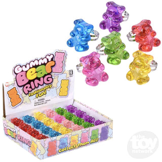 Colorful Yummy Bear Rings – Cute Gummy Bear Rings for Kids