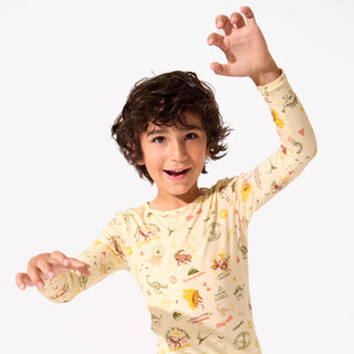 Jurassic Park Origins Bamboo Kids Pajamas