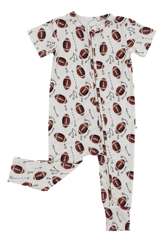 Kickoff Classic Bamboo Zip Romper