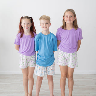 Narwhal x Slumberkins Girls Youth Short Set