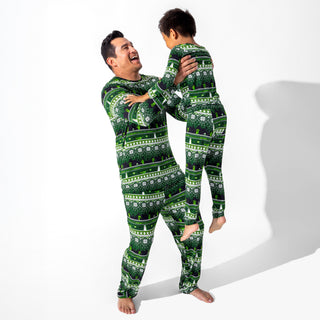 Minecraft Creeper Holiday Bamboo Kids Pajamas