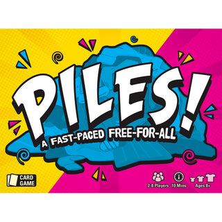 Piles™ Card Game – The Fast-Paced Matching Game for Family Game Night, Parties & Travel