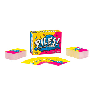 Piles™ Card Game – The Fast-Paced Matching Game for Family Game Night, Parties & Travel